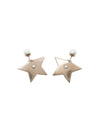 Tribales Star Resin Pearl Earrings Gold - DIOR - BALAAN 8