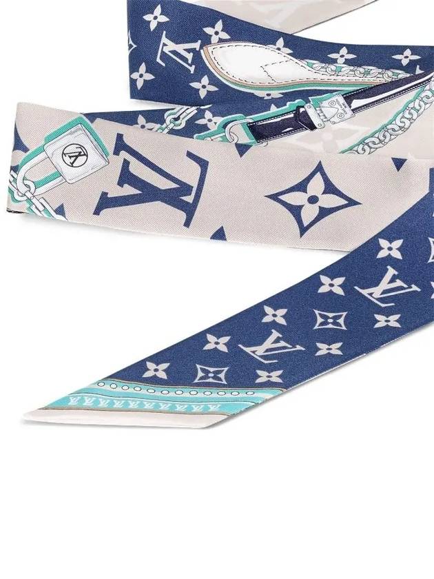 Ultimate Monogram Scarf Blue Marine - LOUIS VUITTON - BALAAN 4