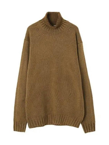 Washed French Merino Turtleneck Knit - AURALEE - BALAAN 1