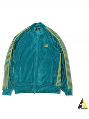 24 RC Track Jacket TURQUOISE OT233 - NEEDLES - BALAAN 1