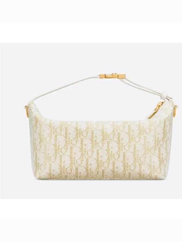 DiorTravel Nomad Medium Pouch Gold Tone Jacquard S5554UNRG M01E - DIOR - BALAAN 3