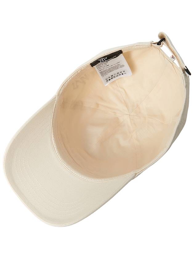 Gabardine Logo Ball Cap Cream - MONCLER - BALAAN 5