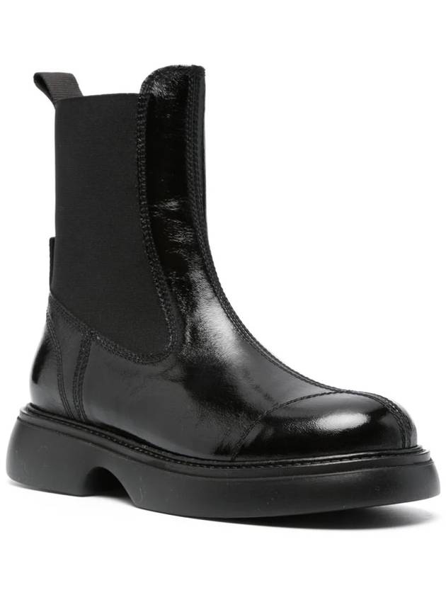 Everyday Mid Chelsea Boots Black - GANNI - BALAAN 3