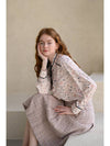 Caisienne flower pattern frill blouse_ivory - CAHIERS - BALAAN 5