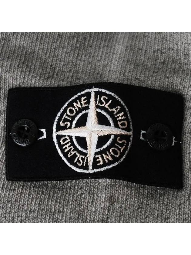 Recycle Organic Cotton Sweatshirt Grey - STONE ISLAND - BALAAN 5