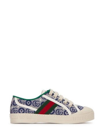 Kids Tennis 1977 Trainer Sneaker Blue - GUCCI - BALAAN 1