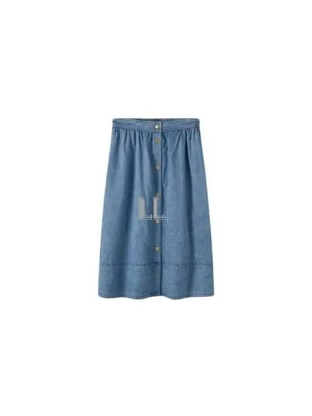 Rita A-Line Skirt Blue - A.P.C. - BALAAN 2