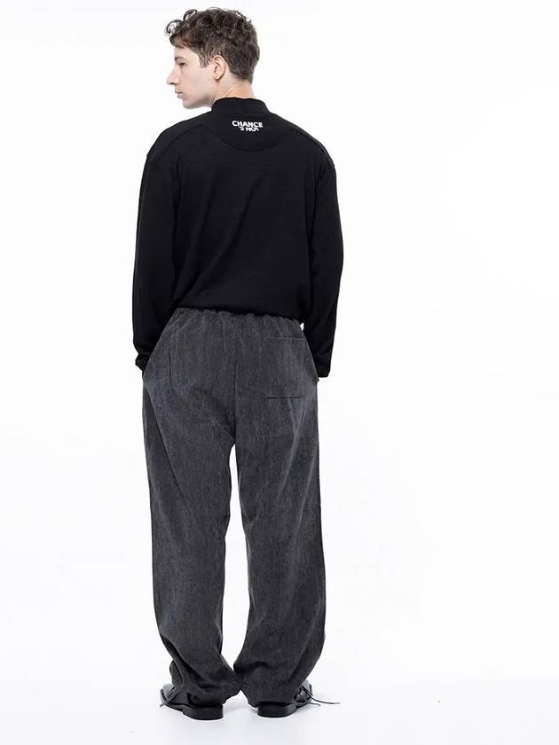 Men s M243PT02CH Jaguard String Rug Pants Charcoal - CHANCE'S NOI - BALAAN 3