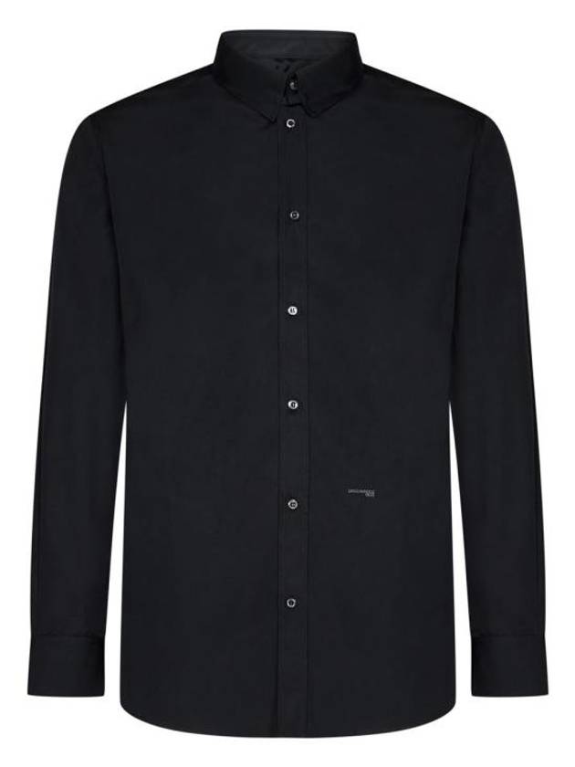 long sleeve shirt S74DM0710S36275900 BLACK - DSQUARED2 - BALAAN 1