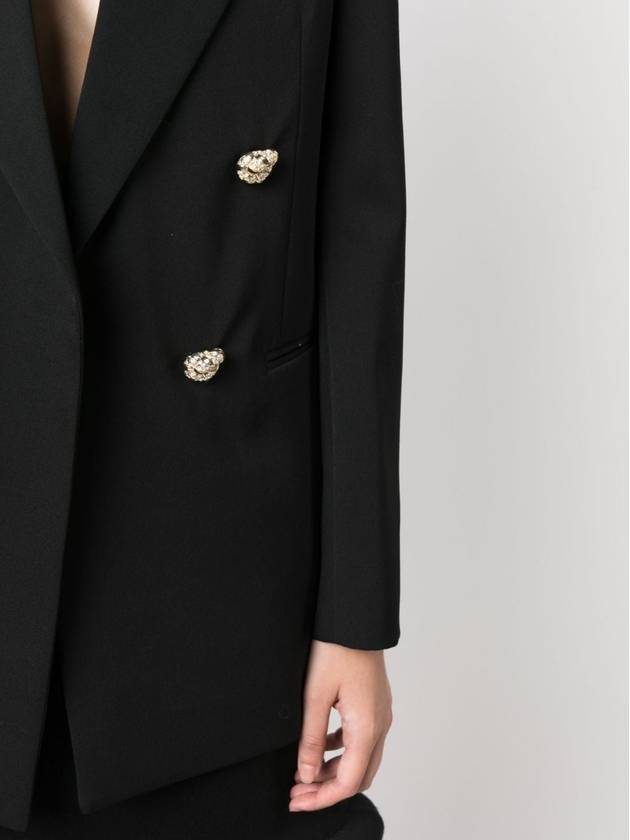 Jewel Buttons Jacket Black - LANVIN - BALAAN 5