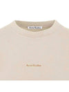 Logo Crew Neck Short Sleeve T-Shirt Titanium Grey - ACNE STUDIOS - BALAAN 5