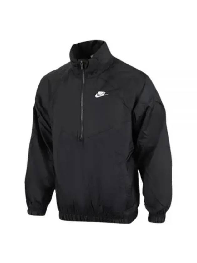 Sportswear Windrunner Unlined Woven Anorak Black - NIKE - BALAAN 2