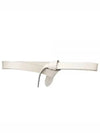 Regular Leather Belt White - ISABEL MARANT - BALAAN 2