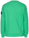 Wappen Patch Crew Neck Sweatshirt Green - STONE ISLAND - BALAAN 3