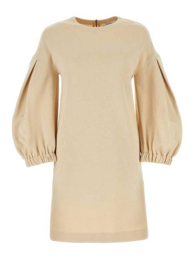 midi dress 2411621012600 001 BEIGE O TAN - MAX MARA - BALAAN 1