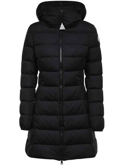 Gie Hood Long Down Padding Black - MONCLER - BALAAN 2