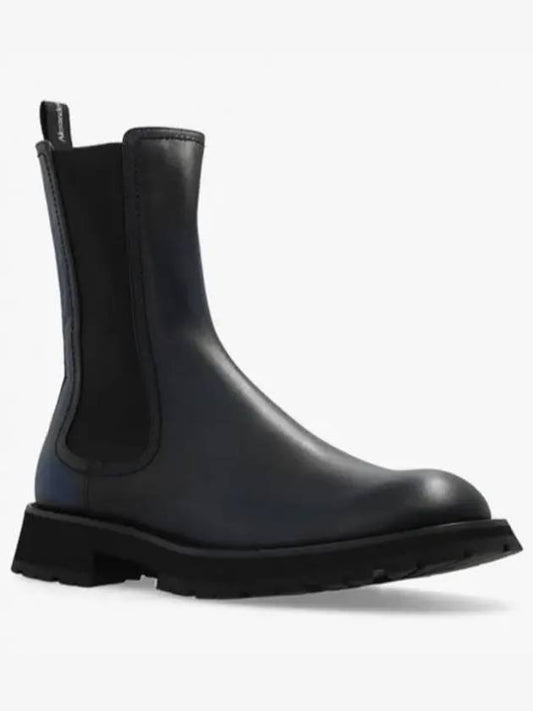 Leather Chelsea Boots Black - ALEXANDER MCQUEEN - BALAAN 2