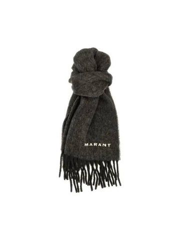 FIRNY logo muffler 23HEC002XHBA4C04J 02GY - ISABEL MARANT - BALAAN 1