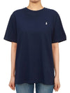 Kids short sleeve t shirt 323934254001 NAVY Adult wearable - POLO RALPH LAUREN - BALAAN 1