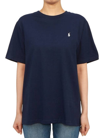 Kids short sleeve t shirt 323934254001 NAVY Adult wearable - POLO RALPH LAUREN - BALAAN 1