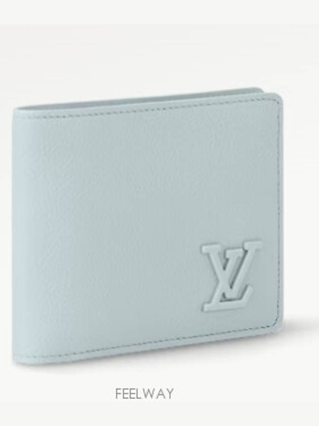 Logo Multiple Half Wallet Cloud Blue - LOUIS VUITTON - BALAAN 3