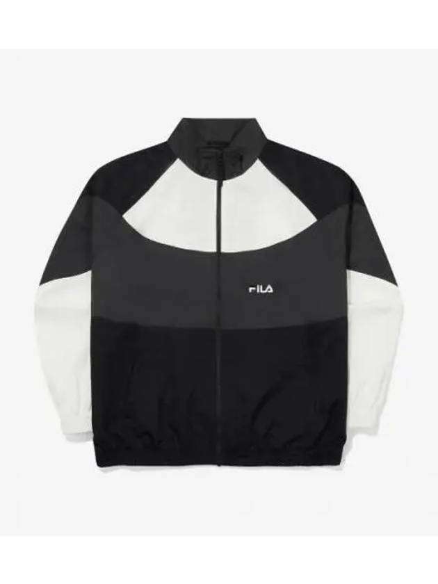 Uni loose fit color combination windbreaker FS2JKE3102XINA - FILA - BALAAN 1