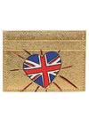 DG Love London Card Wallet Gold - DOLCE&GABBANA - BALAAN 2