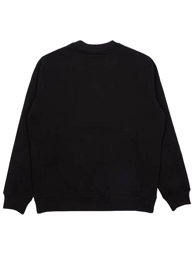 Box Logo Sweatshirt Black 2000MM523 - MSGM - BALAAN 7