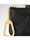 Monogram Empreinte Key Pouch Black - LOUIS VUITTON - BALAAN 3