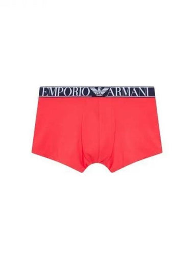 UNDERWEAR Men s Embossed Logo Banding Cotton Drawn Red 271556 - EMPORIO ARMANI - BALAAN 1