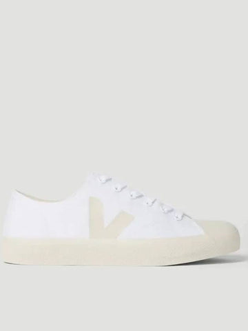 Wata 2 II logo canvas sneakers white cream PL0101401 - VEJA - BALAAN 1