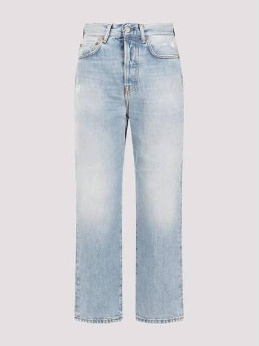 Studios Denim Straight Pants A00387 228 LIGHT BLUE - ACNE STUDIOS - BALAAN 1