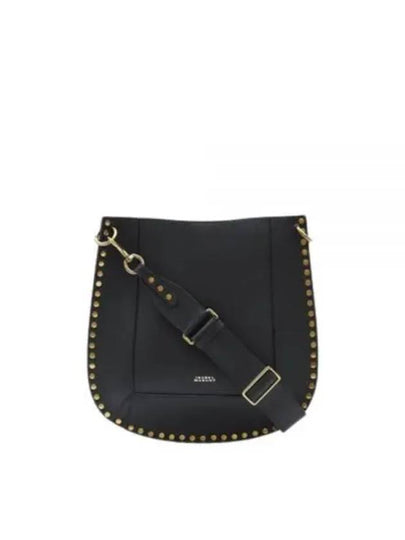 Oskan Hobo Leather Shoulder Bag Black - ISABEL MARANT - BALAAN 2