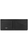 Multiple Taiga Leather Half Wallet Black - LOUIS VUITTON - BALAAN 4