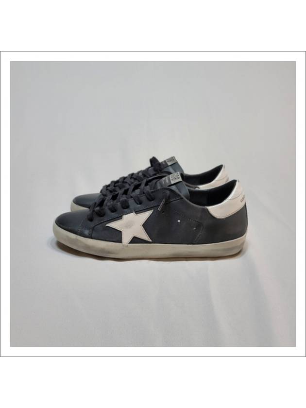 Superstar White Tab Sneakers Black - GOLDEN GOOSE - BALAAN 4