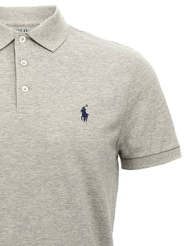 Polo Ralph Lauren Logo Embroidery Polo Shirt - POLO RALPH LAUREN - BALAAN 3