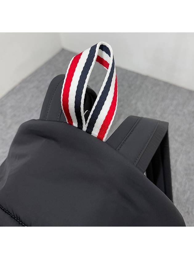 Logo Applique Backpack Black - THOM BROWNE - BALAAN 10