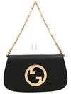 Blondie Interlocking G Shoulder Bag Black - GUCCI - BALAAN 2