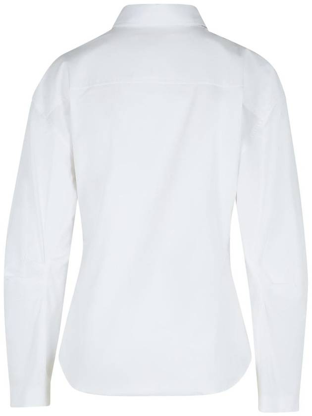 Closed 'Plusse' White Cotton Shirt - CLOSED - BALAAN 3