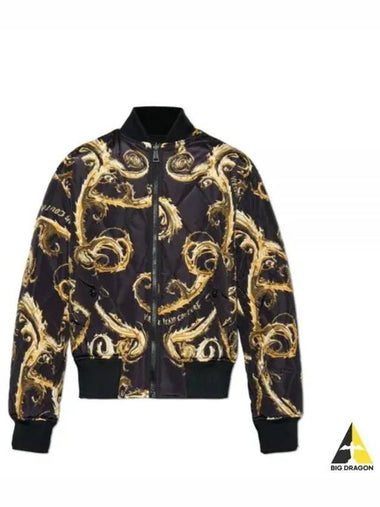 Chromo Couture Reversible Bomber Jacket 77GASD07CQD54G89 - VERSACE - BALAAN 1