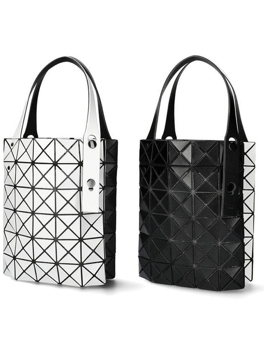 Lucent Small Top Handle Tote Bag White Black - ISSEY MIYAKE - BALAAN 2