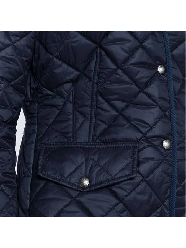 Pony Quilted Single Coat Navy - POLO RALPH LAUREN - BALAAN 5