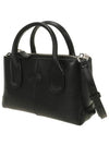 Leather Tote Bag Black - TOD'S - BALAAN 3