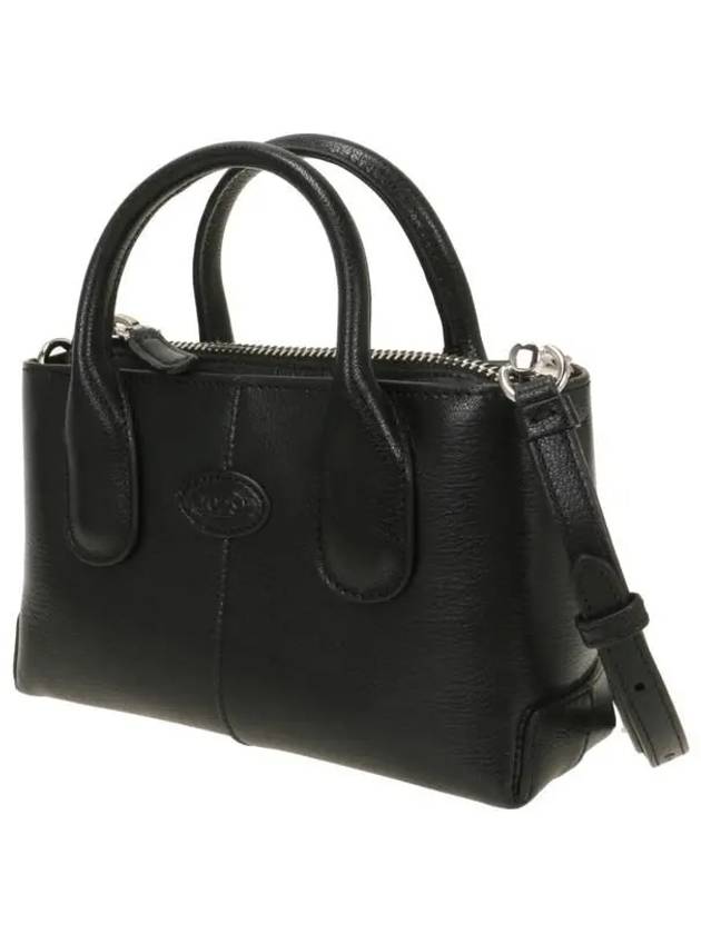 Leather Tote Bag Black - TOD'S - BALAAN 3