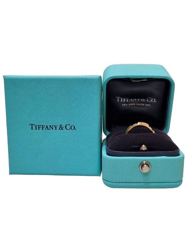 Women s Tiffany 18K 750 Rose Gold True Diamond 0 05ct 2 5mm Ring No 10 in Korea - TIFFANY & CO. - BALAAN 8