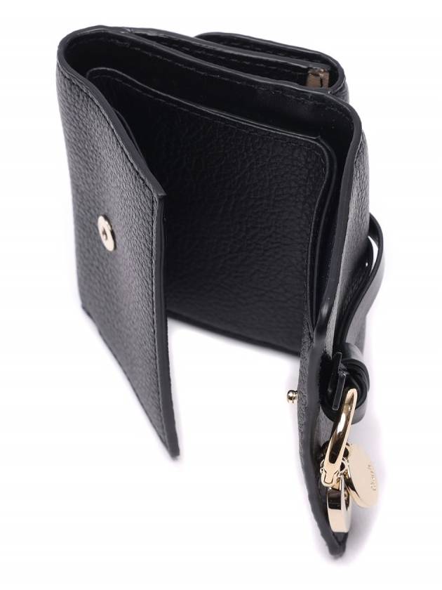 Alphabet Small Half Wallet Black - CHLOE - BALAAN 7