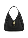 G Hobo Soft Leather Shoulder Bag Black - GIVENCHY - BALAAN 1