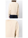 Cotton Heart Logo Sweatshirt Vanilla - AMI - BALAAN 6