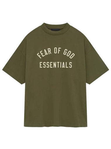 Short Sleeve T Shirt 125BT244195F MILITARY - FEAR OF GOD - BALAAN 1