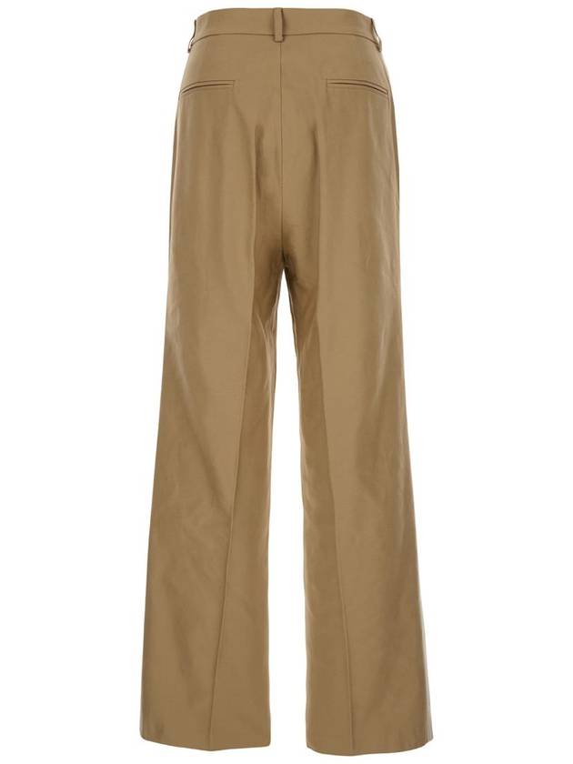 Beige Straight Pants In Wool Man - BLUEMARBLE - BALAAN 2